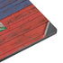 Haiti Flag Dark Wood Surface Laptop 7 13.8in Skin
